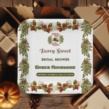 Mooie herfstbladeren, herfstbessen, zoete bruiloft