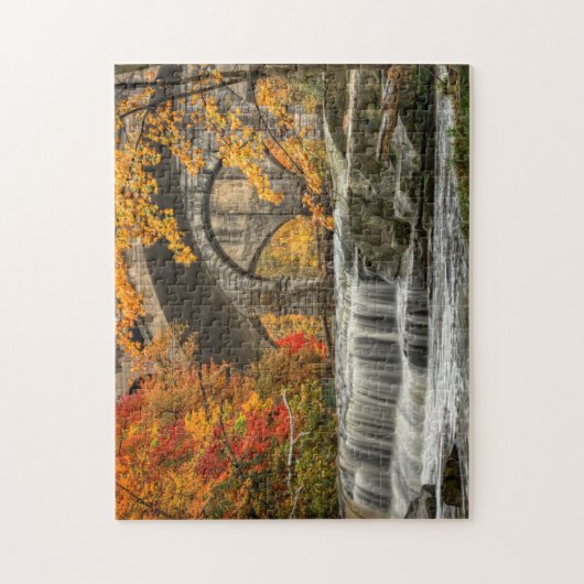 Mooie Herfsten Berea in het najaar Legpuzzel (Verticaal)