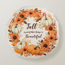 Mooie herfstpompoen en zonnebloem krans