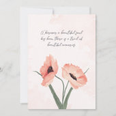 Mooie herinneringen en sympathie kaart (Voorkant)