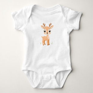 Mooie hertenbaby romper voor babies