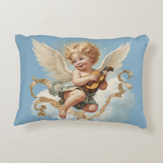 Mooie Herube - een engel van liefde Accent Kussen (Achterkant)