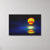 Mooie heteluchtballon canvas afdruk (Voorkant)