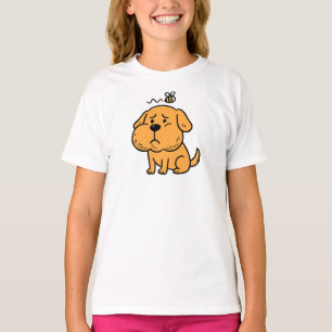 Mooie Hond Gestoken door Bij T-shirt