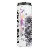 Mooie hond Ierse Setter hond Thermosbeker (Achterkant)