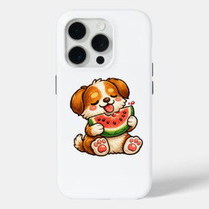 Mooie Hond Watermeloen iPhone 15 Pro Case