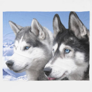 MOOIE HONDEN FLEECE DEKEN