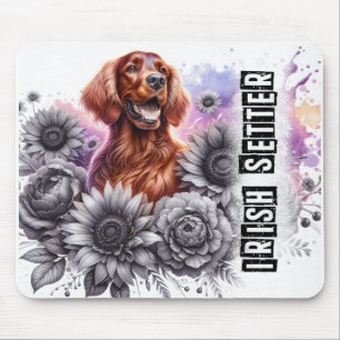 Mooie Hondenrassen/ Irish Setter Dog Muismat