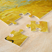 Mooie Honduras Ocean Uitzicht olieverf Legpuzzel (Zijkant)