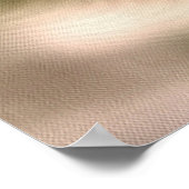 Mooie hoopvogel met kroon op veren poster (Hoek)