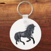 Mooie Horse & Design (F) Sleutelhanger (Voorkant)