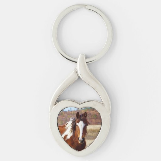 Mooie horshartketting sleutelhanger (Voorkant)