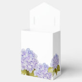 Mooie hortensia tinten van violet blauw bedankdoosjes (Geopend)