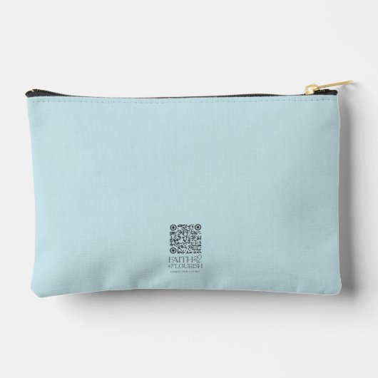 Mooie houten kruis bijbel vers gepersonaliseerd etui (Achterkant)