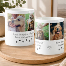 Mooie huisdierhond citaat aangepaste foto collage 