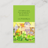 Mooie huizen makelaars visitekaartje (Achterkant)