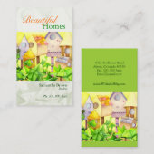 Mooie huizen makelaars visitekaartje (Voorkant / Achterkant)