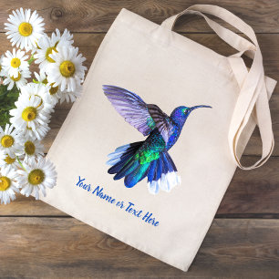 Mooie Hummingbird op maat Tote Bag