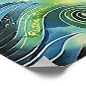 Mooie Hummingbird Poster (Hoek)