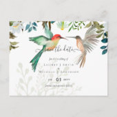 Mooie HUMMINGBIRDS-koppel Briefkaart (Voorkant)