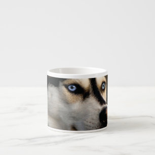 Mooie Husky Worp Kussen Espresso Kop