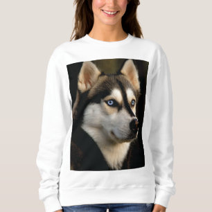 Mooie Husky Worp Kussen Trui