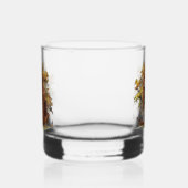 Mooie Ierse Setters Art Whisky Glas (Links)