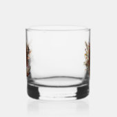 Mooie Ierse Setters Art Whisky Glas (Links)