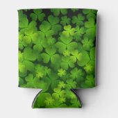 Mooie Ierse Shamrocks Blikjeskoeler (Voorkant)