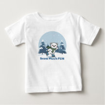 Mooie ijsdansende ijsbeer winter kids T-shirt