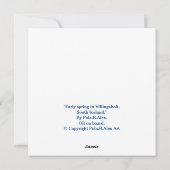 Mooie IJslandse realisme landschap scene fine art Feestdagenkaart (Achterkant)