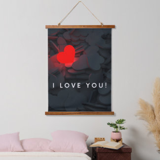 mooie ik hou van jouw ontwerpen en andere producte hangend wandkleed