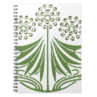 Mooie  illustratie. notitieboek