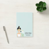 Mooie illustratie van spa-vrouw - Spa Business Post-it® Notes (Kantoor)