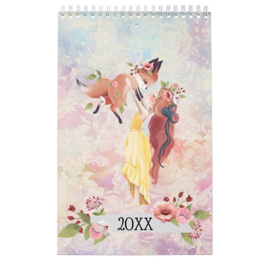 Mooie illustraties Sweet Custom Kalender (Hoes)