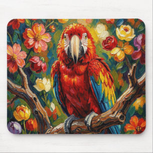 Mooie Impasto Ara Papegaai Muismat