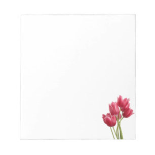 Mooie in Roze Tulpen Notitieblok