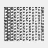 Mooie Inka Geometric Pattern Fleece Blanket Deken (Voorkant (Horizontaal))