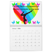 MOOIE INSPIREREND QUOTES GYMNAST KALENDER (Jan 2026)