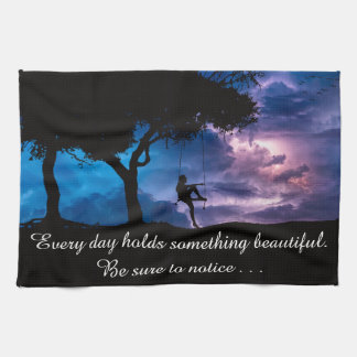 Mooie Inspirerende Woorden Keukenhanddoek