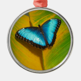 Mooie Iridescent Butterfly Metalen Ornament