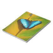 Mooie Iridescent Butterfly Notitieblok (Gedraaid)