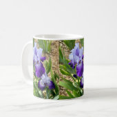 Mooie Iris Bloem Bloemen Mok (Voorkant links)