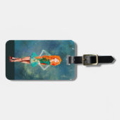 Mooie Irish Dancer Hard Shoe Dance Bagagelabel (Voorkant horizontaal)