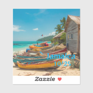 Mooie Jamaica 10/25 Sticker