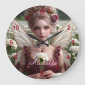 Mooie januari Fairy in Anjers Grote Klok (Voorkant)