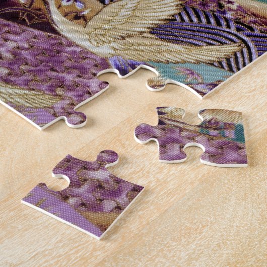 Mooie Japanse kranen Legpuzzel (Zijkant)