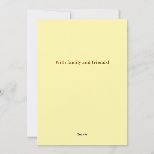 Mooie Joshua Tree kerst Kaart (Achterkant)