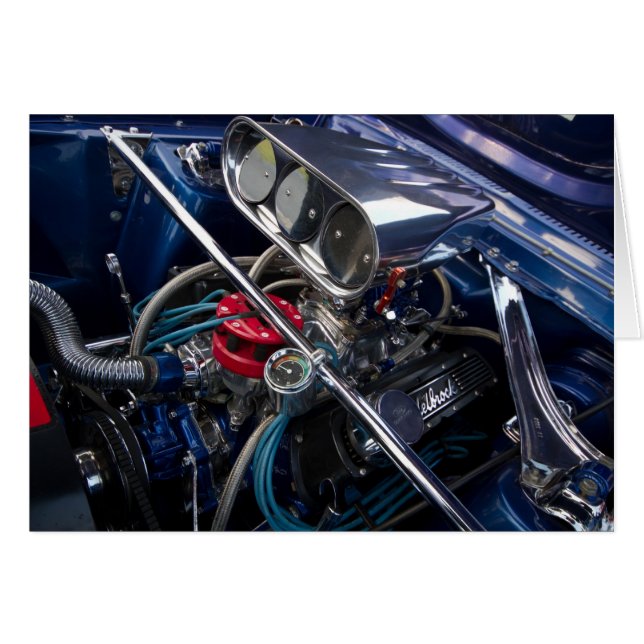 Mooie kaart voor schone auto's (Voorkant Horizontaal)