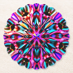Mooie Kaleidoscope Jewel Look Onderzetter
